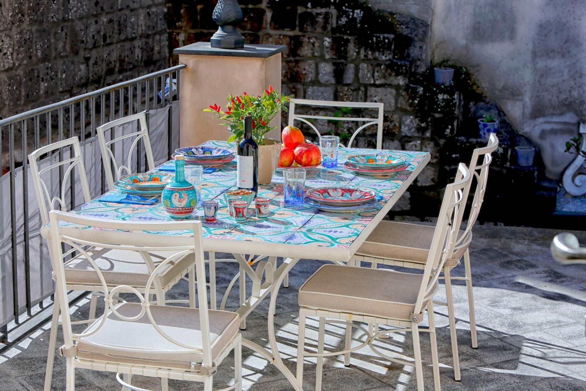 Amore Rentals - Appartamento Terrazza Tasso Sorrento Kültér fotó